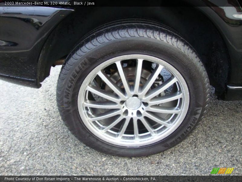 Black / Java 2003 Mercedes-Benz ML 320 4Matic