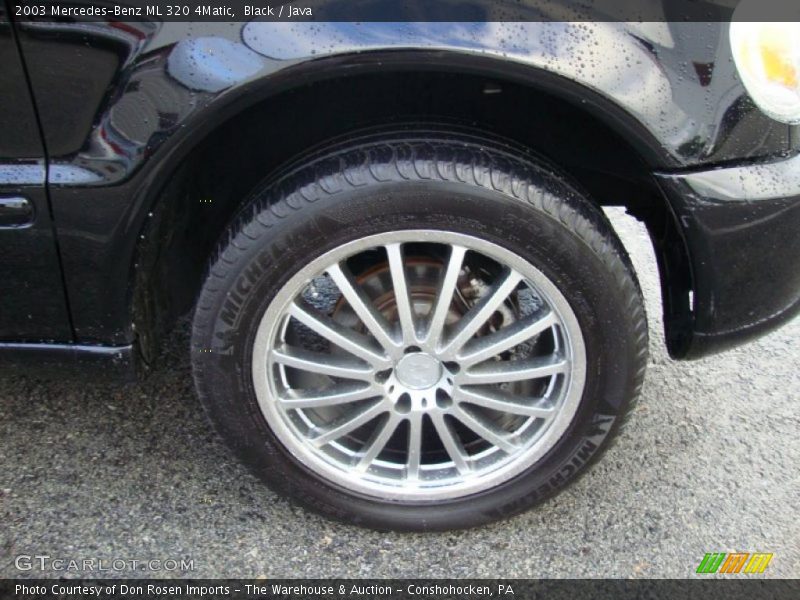 Black / Java 2003 Mercedes-Benz ML 320 4Matic