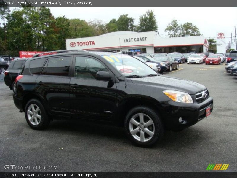 Black / Ash Gray 2007 Toyota RAV4 Limited 4WD