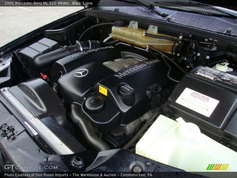 Black / Java 2003 Mercedes-Benz ML 320 4Matic