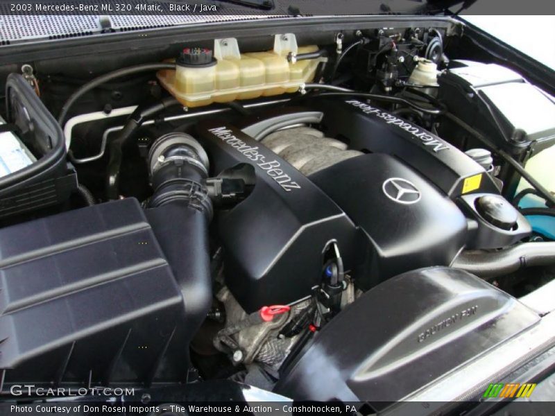 Black / Java 2003 Mercedes-Benz ML 320 4Matic
