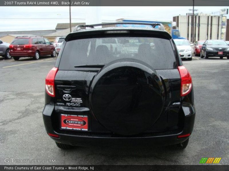 Black / Ash Gray 2007 Toyota RAV4 Limited 4WD
