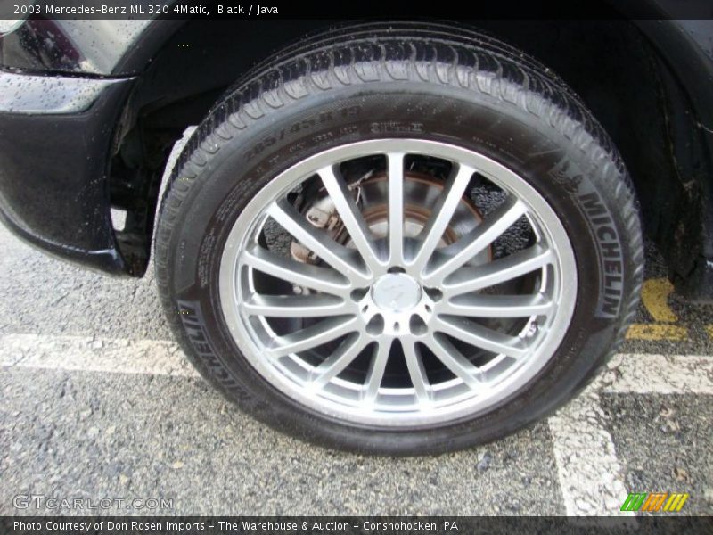 Black / Java 2003 Mercedes-Benz ML 320 4Matic