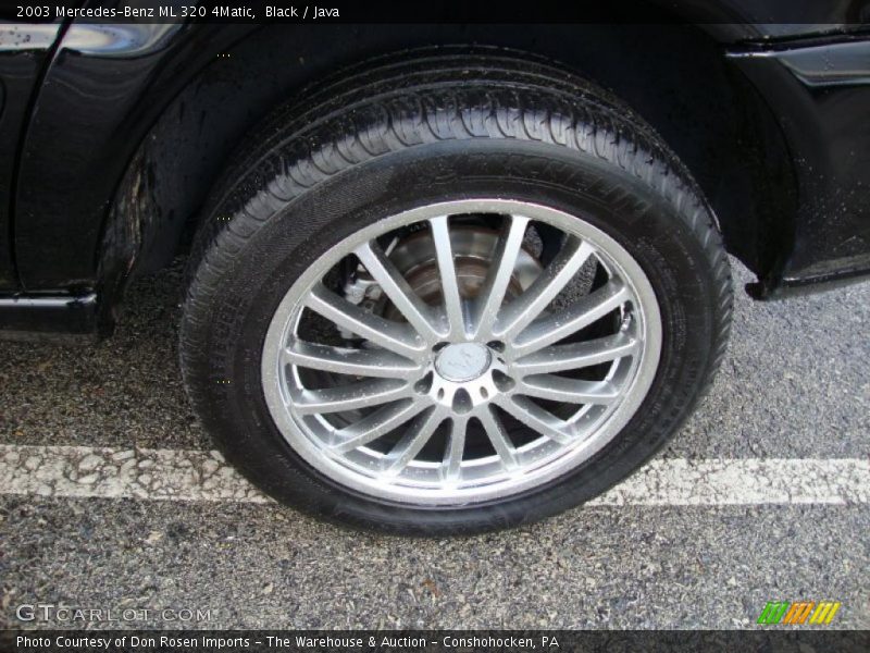 Black / Java 2003 Mercedes-Benz ML 320 4Matic