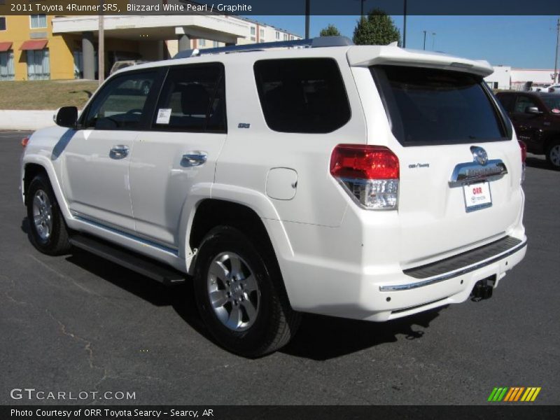 Blizzard White Pearl / Graphite 2011 Toyota 4Runner SR5