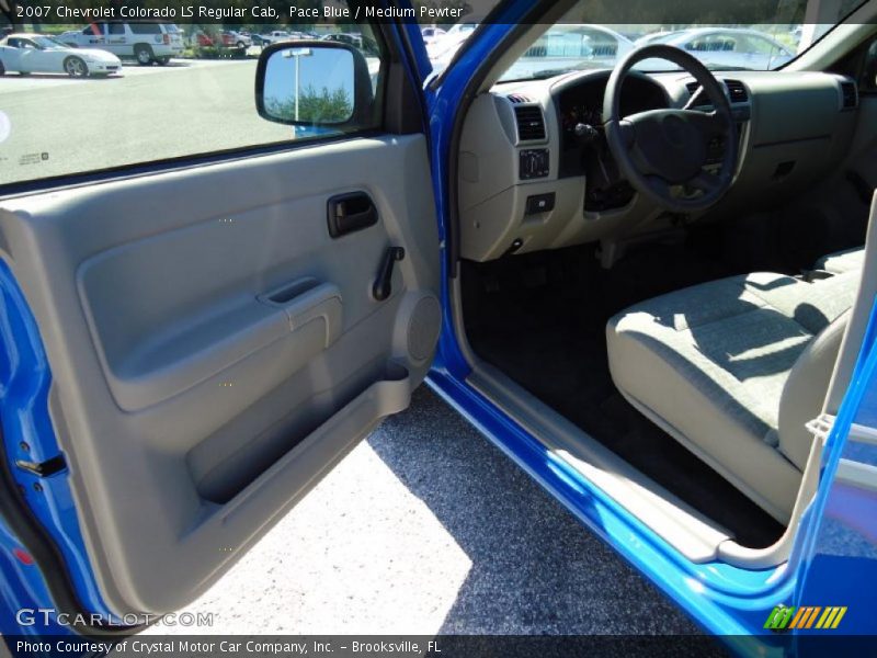 Pace Blue / Medium Pewter 2007 Chevrolet Colorado LS Regular Cab