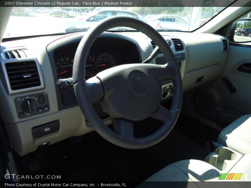 Pace Blue / Medium Pewter 2007 Chevrolet Colorado LS Regular Cab