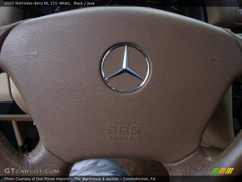 Black / Java 2003 Mercedes-Benz ML 320 4Matic