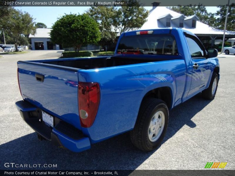 Pace Blue / Medium Pewter 2007 Chevrolet Colorado LS Regular Cab