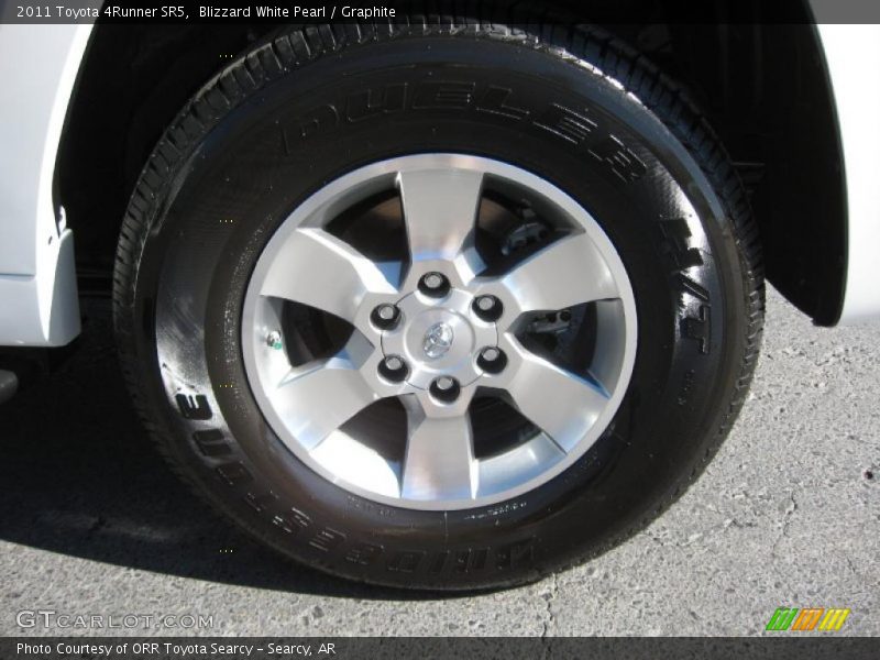 Blizzard White Pearl / Graphite 2011 Toyota 4Runner SR5