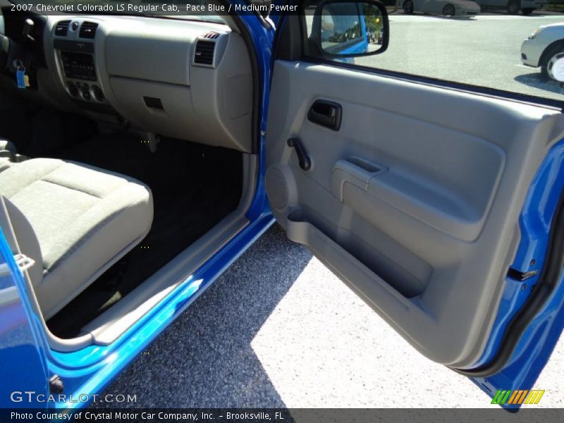 Pace Blue / Medium Pewter 2007 Chevrolet Colorado LS Regular Cab