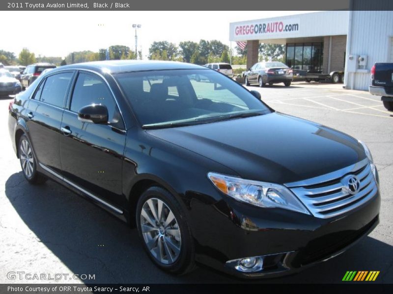 Black / Black 2011 Toyota Avalon Limited