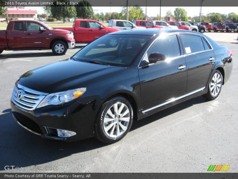 Black / Black 2011 Toyota Avalon Limited