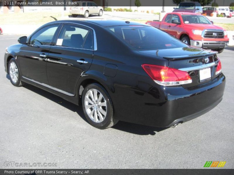 Black / Black 2011 Toyota Avalon Limited