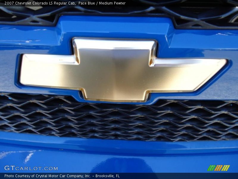 Pace Blue / Medium Pewter 2007 Chevrolet Colorado LS Regular Cab