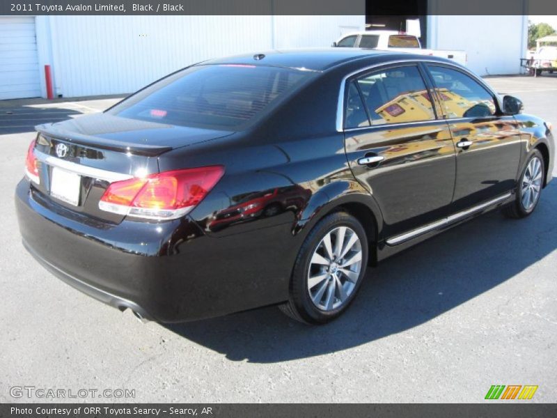 Black / Black 2011 Toyota Avalon Limited