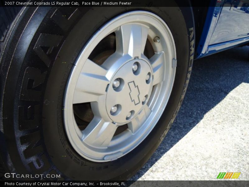 Pace Blue / Medium Pewter 2007 Chevrolet Colorado LS Regular Cab