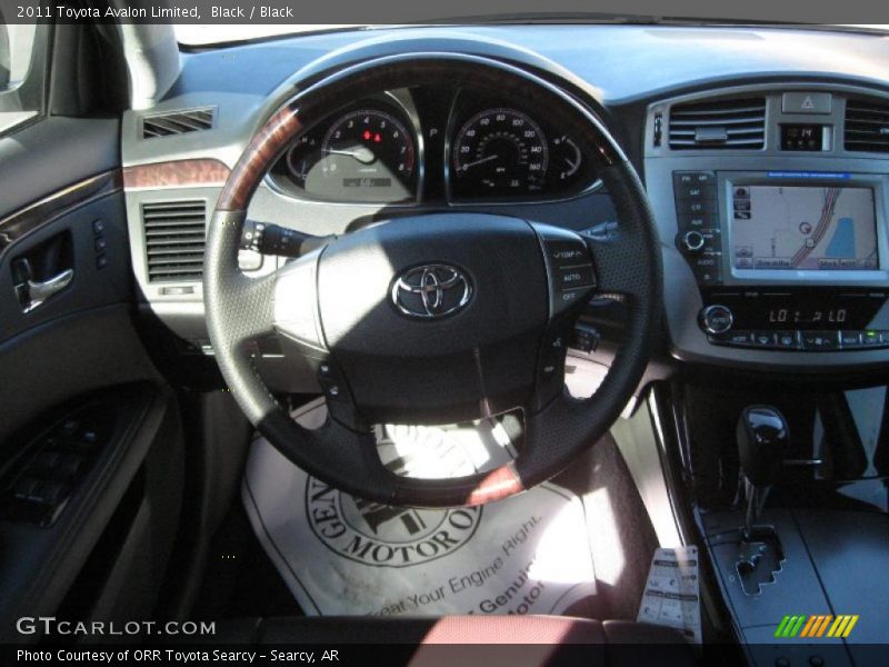 Black / Black 2011 Toyota Avalon Limited