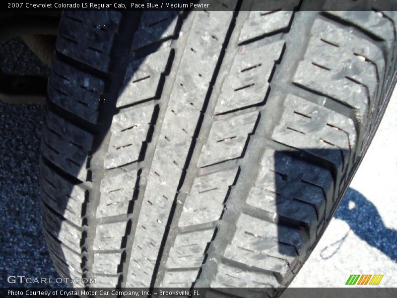 Pace Blue / Medium Pewter 2007 Chevrolet Colorado LS Regular Cab