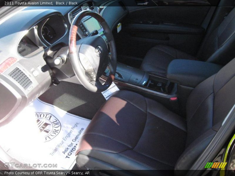 Black / Black 2011 Toyota Avalon Limited
