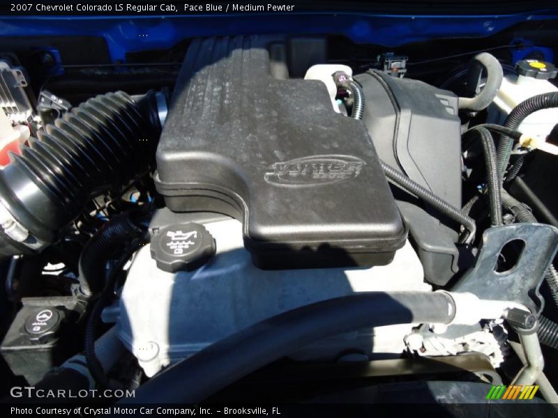 Pace Blue / Medium Pewter 2007 Chevrolet Colorado LS Regular Cab