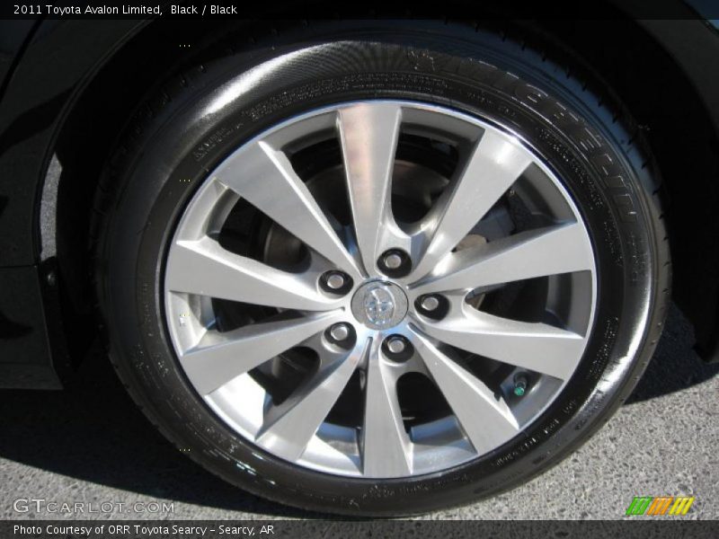 Black / Black 2011 Toyota Avalon Limited