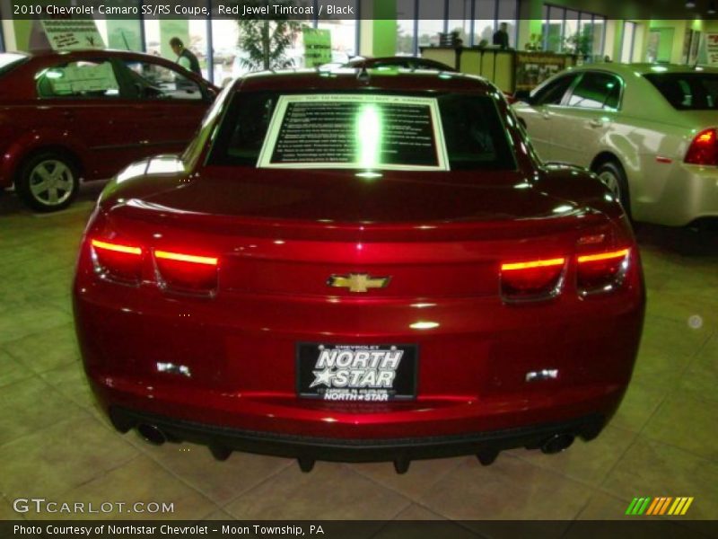 Red Jewel Tintcoat / Black 2010 Chevrolet Camaro SS/RS Coupe