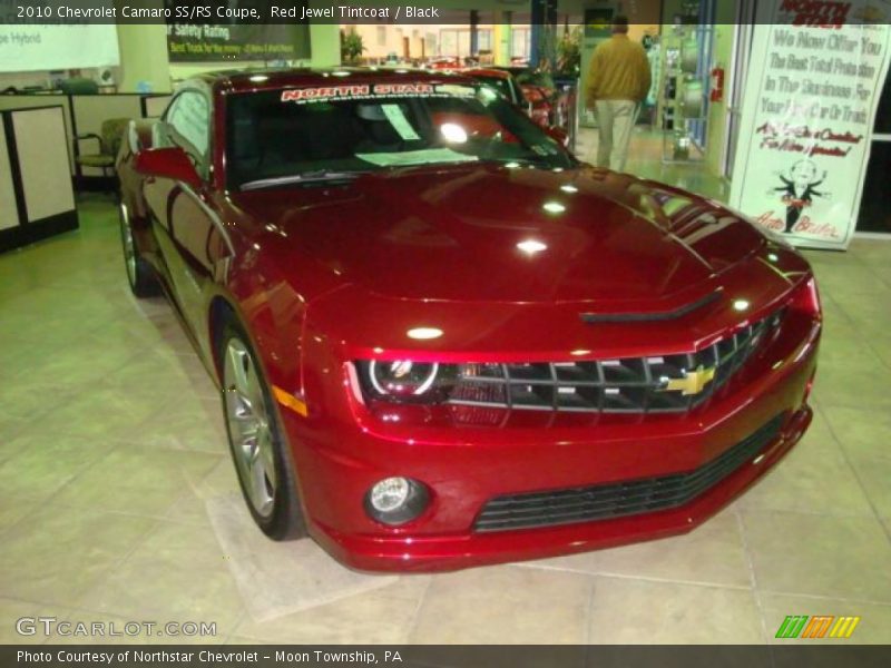 Red Jewel Tintcoat / Black 2010 Chevrolet Camaro SS/RS Coupe