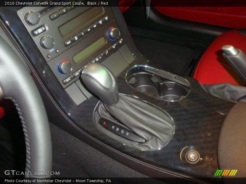 Black / Red 2010 Chevrolet Corvette Grand Sport Coupe