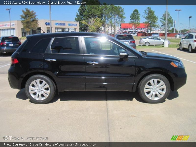 Crystal Black Pearl / Ebony 2011 Acura RDX Technology
