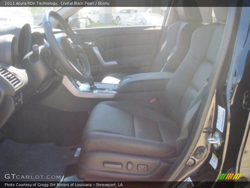 Crystal Black Pearl / Ebony 2011 Acura RDX Technology