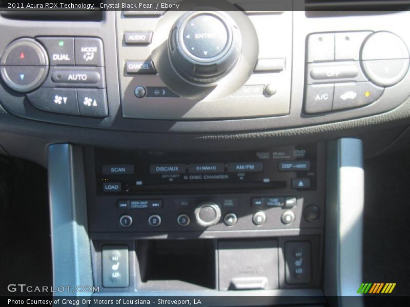 Crystal Black Pearl / Ebony 2011 Acura RDX Technology
