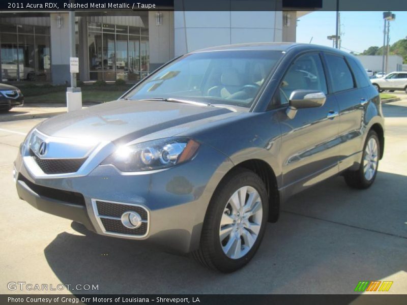 Polished Metal Metallic / Taupe 2011 Acura RDX