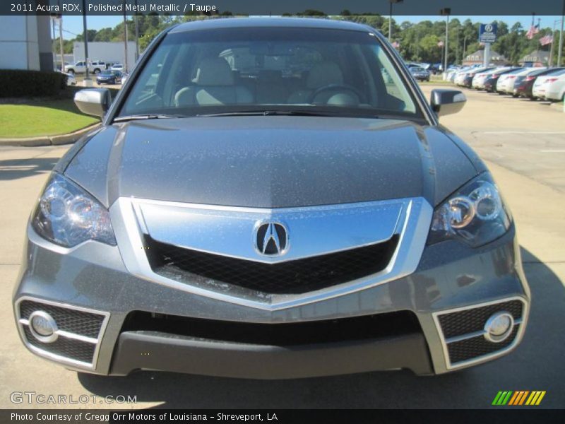 Polished Metal Metallic / Taupe 2011 Acura RDX