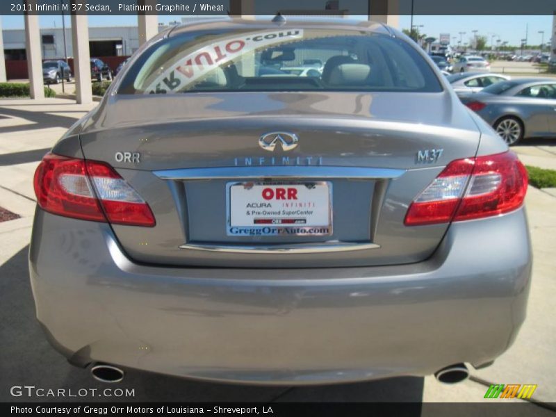 Platinum Graphite / Wheat 2011 Infiniti M 37 Sedan