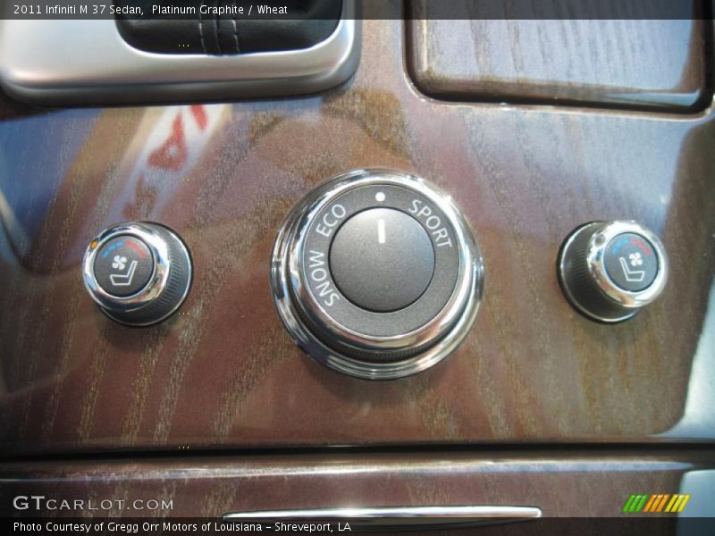 Platinum Graphite / Wheat 2011 Infiniti M 37 Sedan