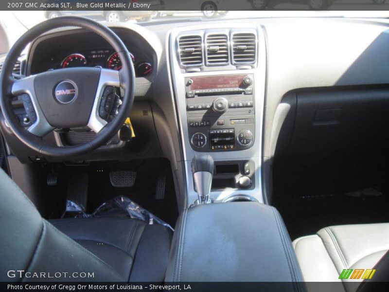 Blue Gold Metallic / Ebony 2007 GMC Acadia SLT