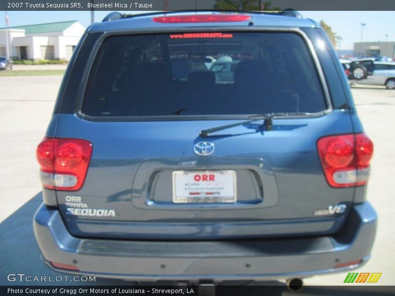 Bluesteel Mica / Taupe 2007 Toyota Sequoia SR5