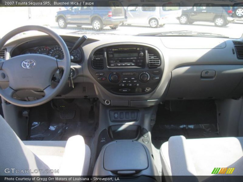 Bluesteel Mica / Taupe 2007 Toyota Sequoia SR5
