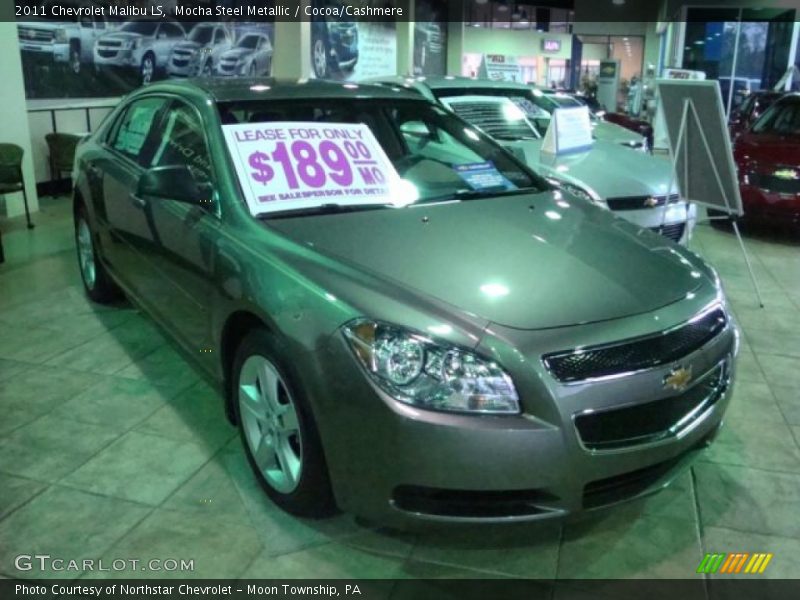 Mocha Steel Metallic / Cocoa/Cashmere 2011 Chevrolet Malibu LS