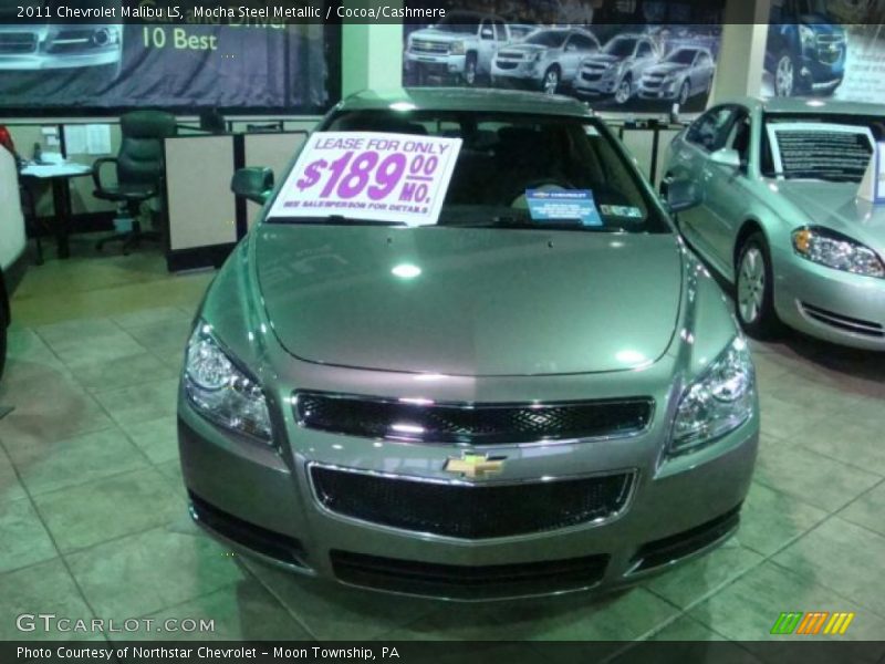 Mocha Steel Metallic / Cocoa/Cashmere 2011 Chevrolet Malibu LS