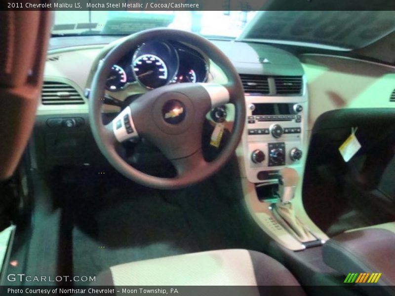 Mocha Steel Metallic / Cocoa/Cashmere 2011 Chevrolet Malibu LS