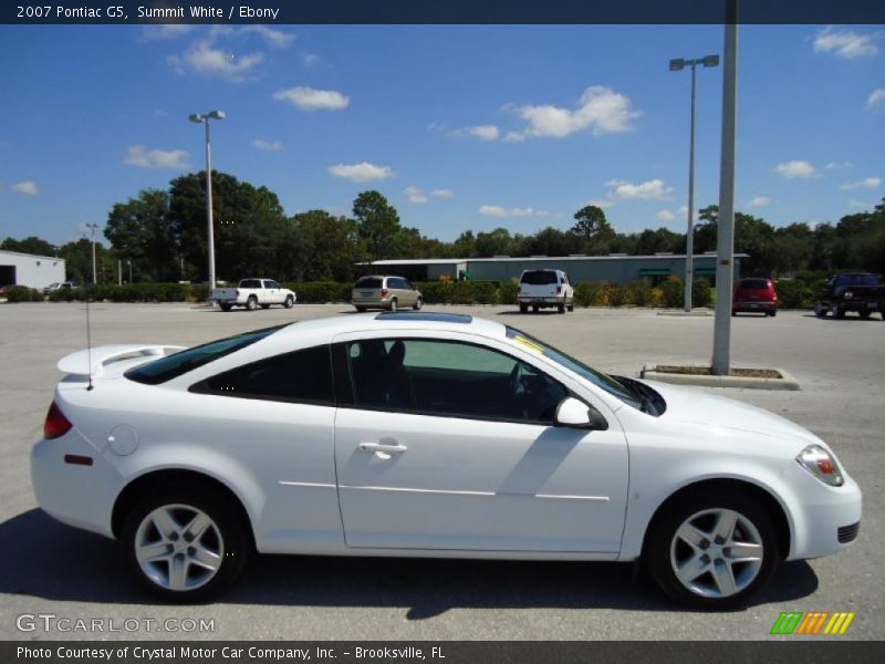 Summit White / Ebony 2007 Pontiac G5