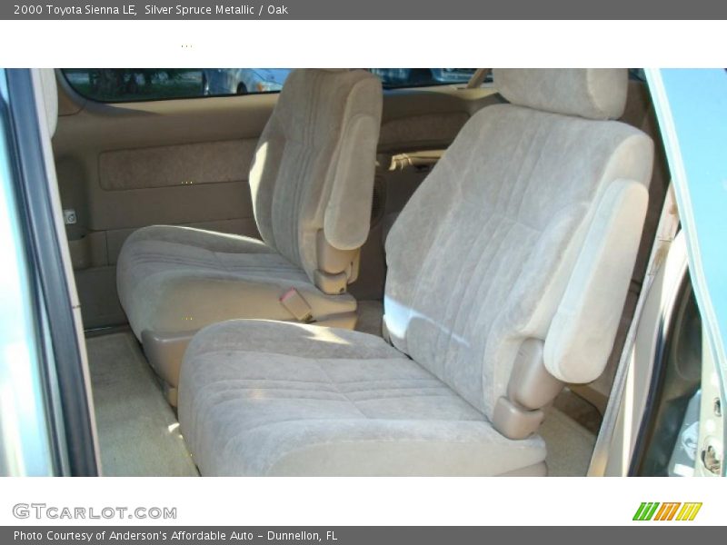 Silver Spruce Metallic / Oak 2000 Toyota Sienna LE