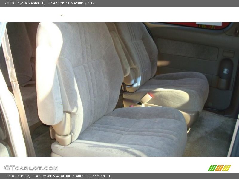 Silver Spruce Metallic / Oak 2000 Toyota Sienna LE