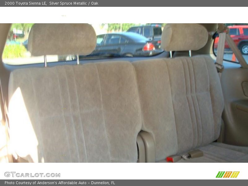 Silver Spruce Metallic / Oak 2000 Toyota Sienna LE
