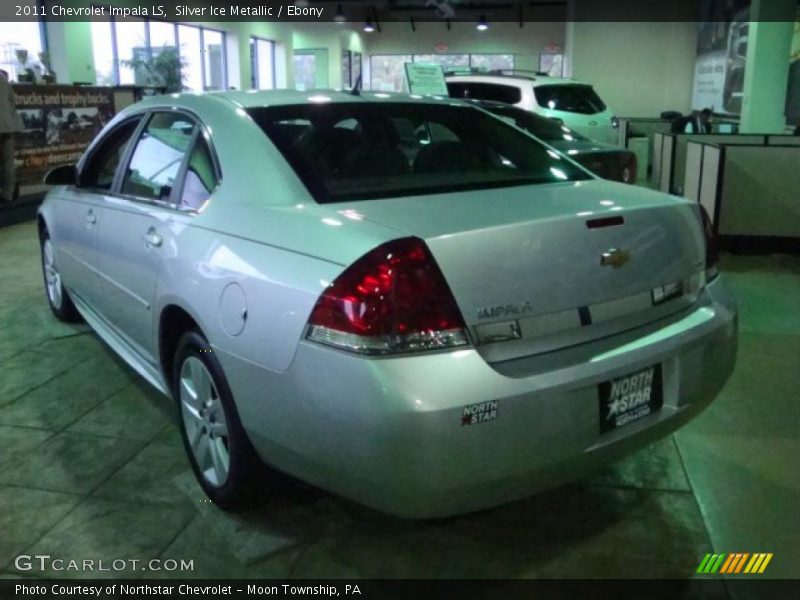 Silver Ice Metallic / Ebony 2011 Chevrolet Impala LS