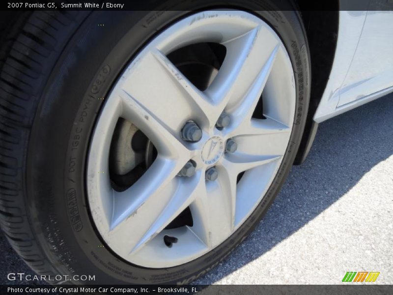 Summit White / Ebony 2007 Pontiac G5