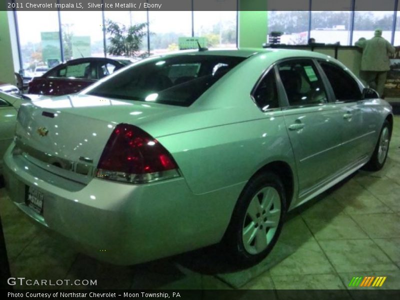 Silver Ice Metallic / Ebony 2011 Chevrolet Impala LS