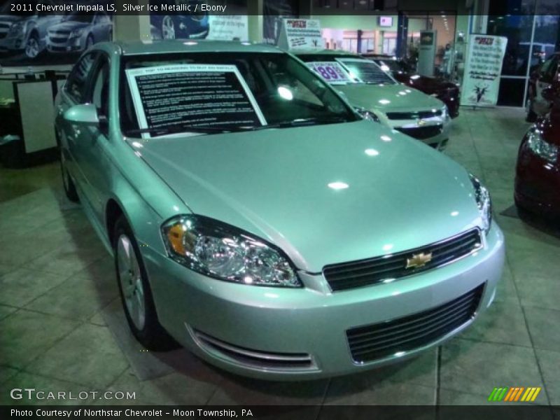Silver Ice Metallic / Ebony 2011 Chevrolet Impala LS